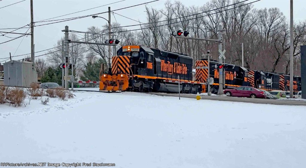 WE 7005 crosses Mogadore Rd.